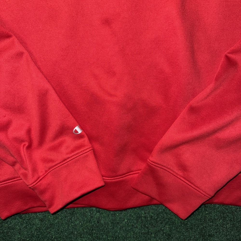 Men's Georgia Bulldogs Red Hoodie Embroidered Size Medium S8 - Picture 7 of 7